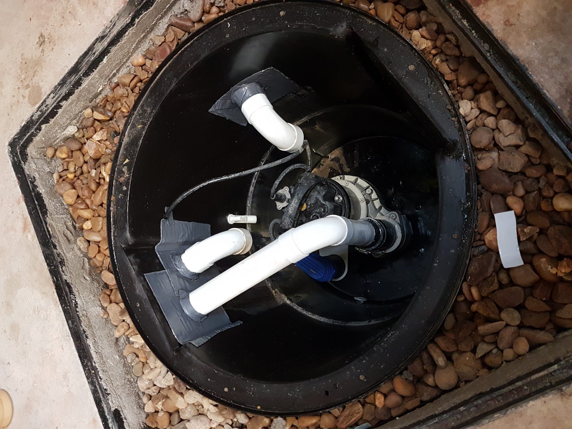Waterproofing With Sump and Pump
